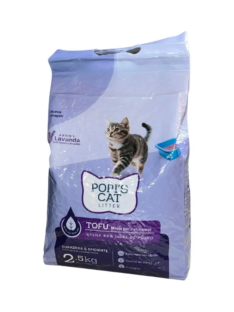 ARENA DE  TOFU POPIS CAT LITTER 2.5KG 