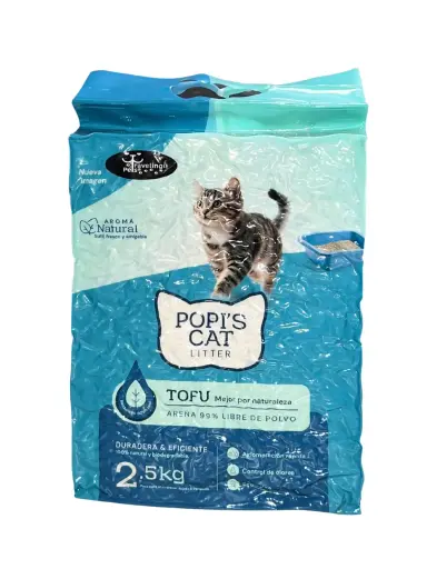 ARENA DE  TOFU POPIS CAT LITTER 2.5KG 